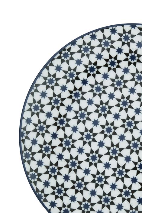 Çok Renkli Vakko Marrakech 30 Cm Porselen Yemek Tabaği - Vakko_5